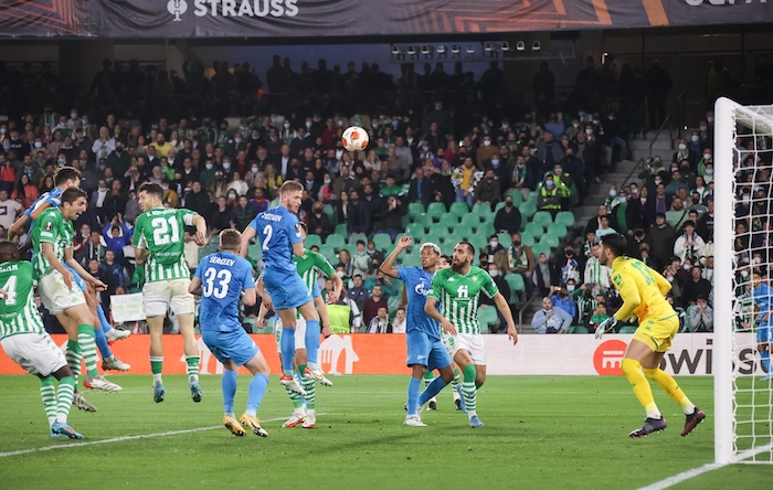 UEFAヨーロッパリーグプレーオフ2ndレグ　ベティス対ゼニト戦　結果