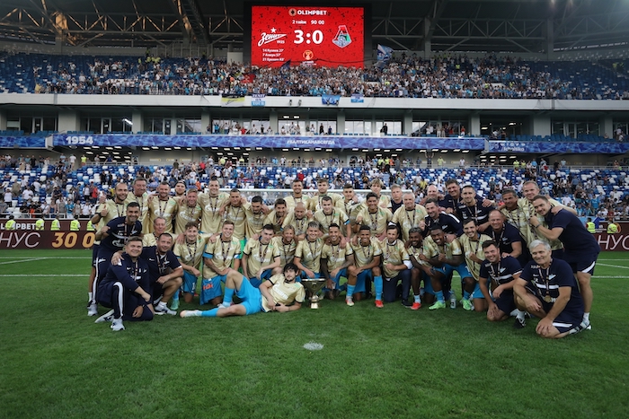 ロシア・スーパーカップ　ゼニト対ロコモティフ・モスクワ戦　試合結果